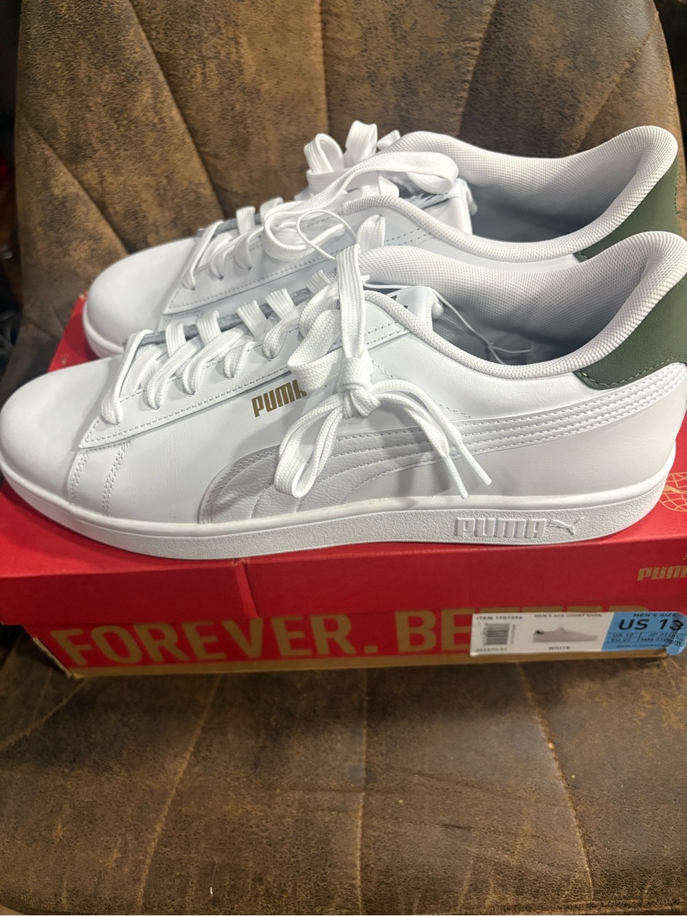 NIB Puma Ace Court sneakers